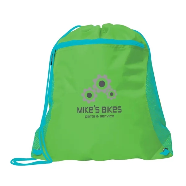 Neon Lime/Aqua color option for Good Value™ Duo Color Mesh Pocket Sport Pack