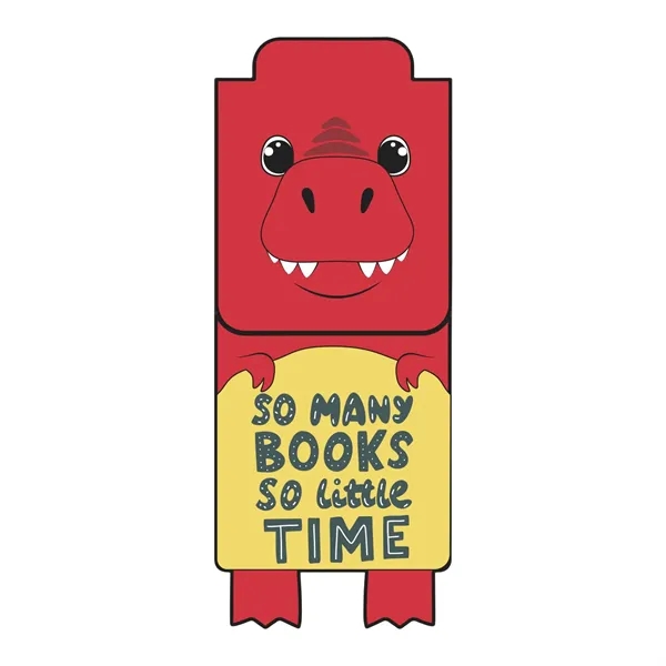 T-Rex color option for Paws N Claws® Magneticmark Bookmark