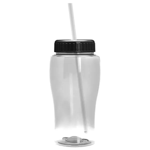 Photo of Garyline® Poly+ Jr. Bottle With Straw Lid   18 Oz.