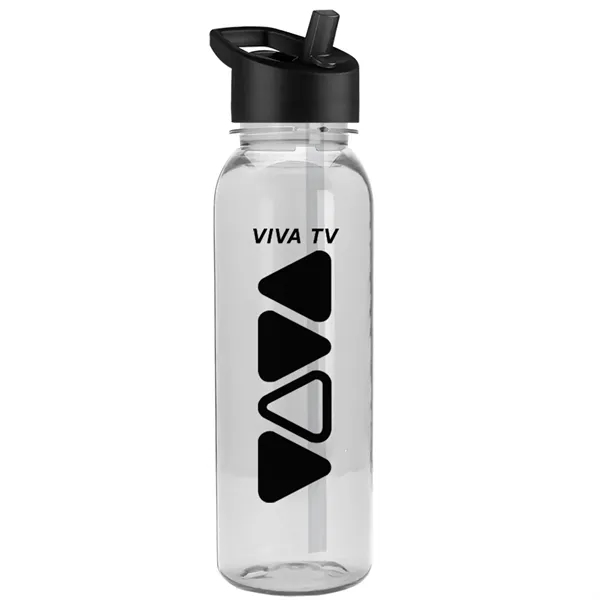 Clear color option for Garyline® Outdoorsman Tritan® Bottle With Flip Straw Lid ...