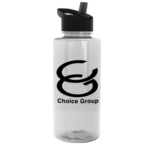 Clear color option for Garyline® Mountaineer Tritan® Bottle With Flip Straw Lid ...