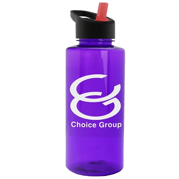 Translucent Violet color option for Garyline® Mountaineer Tritan® Bottle With Flip Straw Lid ...