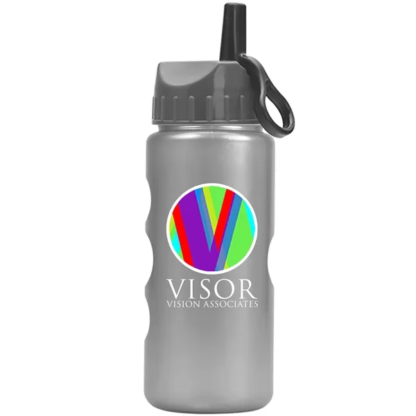 Metallic Silver color option for Garyline® Mini Peak Tritan® Metallike Bottle With Ring St...