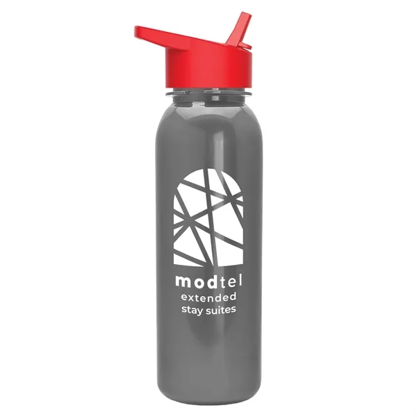 Metallic Silver color option for Garyline® Terrain Metallike Bottle With Flip Straw Lid   ...