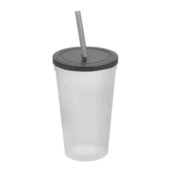 Smoke color option for Garyline® Cups On The Go Sport Sipper   22 Oz.