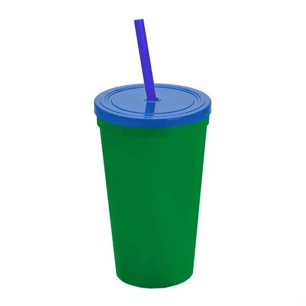 Translucent Blue color option for Garyline® Cups On The Go Sport Sipper   22 Oz.