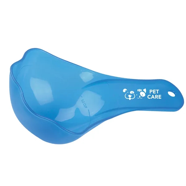 Translucent Blue color option for Garyline® Pet Food Scoop