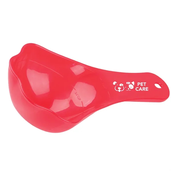 Translucent Red color option for Garyline® Pet Food Scoop