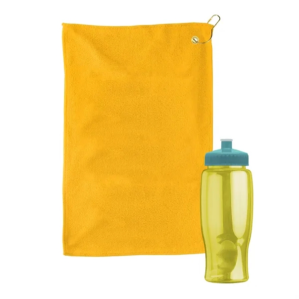 Translucent Yellow color option for Garyline® Microfiber Golf Towel In A Bottle