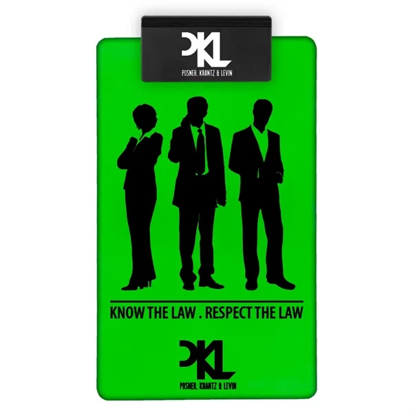 Green color option for Garyline® Legal Clipboard With Jumbo Clip