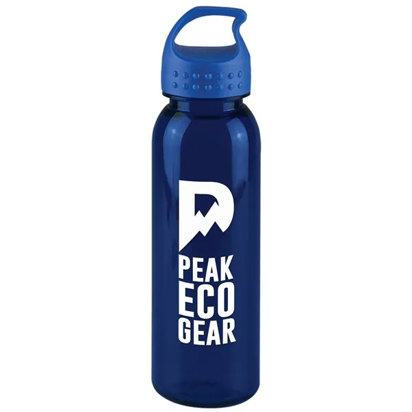 Translucent Navy color option for Garyline® Outdoorsman Tritan® Bottle With Oval Crest Lid ...