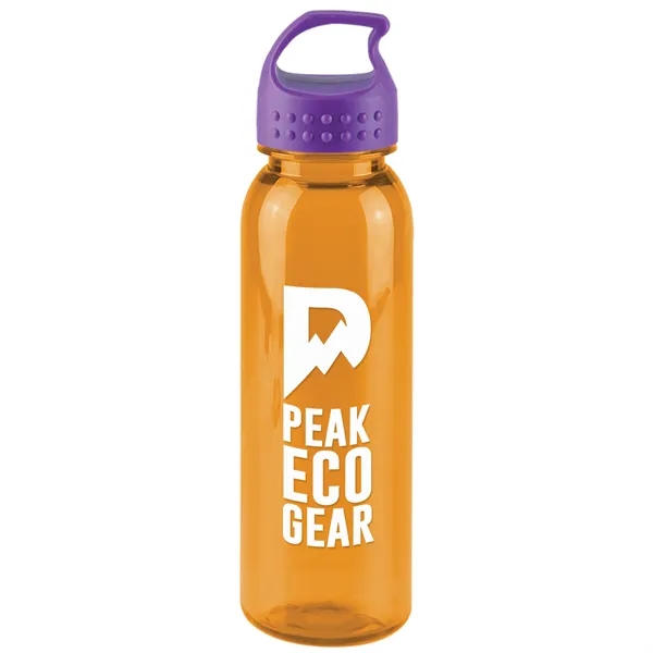 Translucent Orange color option for Garyline® Outdoorsman Tritan® Bottle With Oval Crest Lid ...