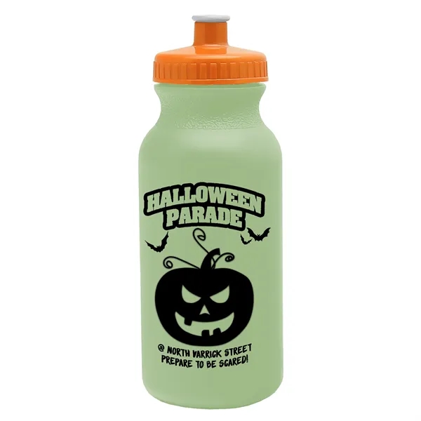Orange color option for Garyline® Omni Glow In The Dark Bike Bottle   20 Oz.