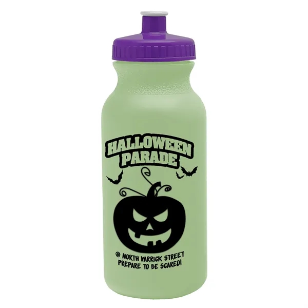 Violet color option for Garyline® Omni Glow In The Dark Bike Bottle   20 Oz.