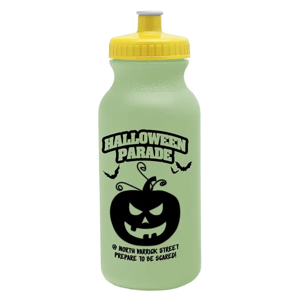 Yellow color option for Garyline® Omni Glow In The Dark Bike Bottle   20 Oz.