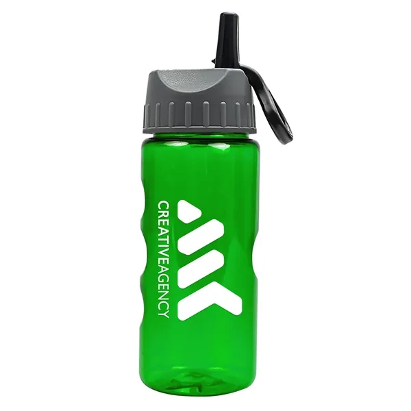 Translucent Green color option for Garyline® Mini Mountain Tritan® Bottle With Ring Straw Li...