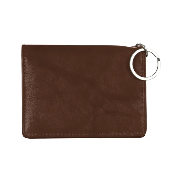 Brown color option for Andrew Philips® Leather Id Holder