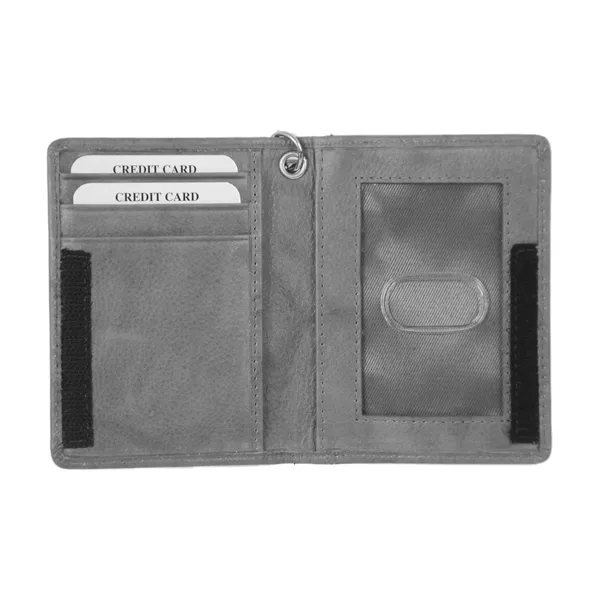 Gray color option for Andrew Philips® Leather Id Holder