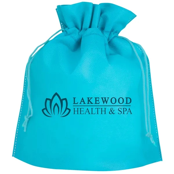 Aqua color option for Good Value™ Poly Pro Cinch Gift Bag