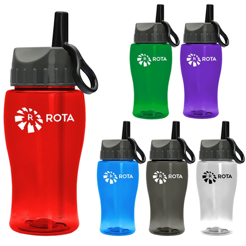 Main photo of Garyline® Poly+ Jr. Bottle With Ring Straw Lid   18 Oz.