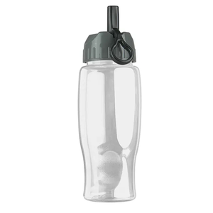 Photo of Garyline® Poly+ Bottle With Ring Straw Lid   27 Oz.