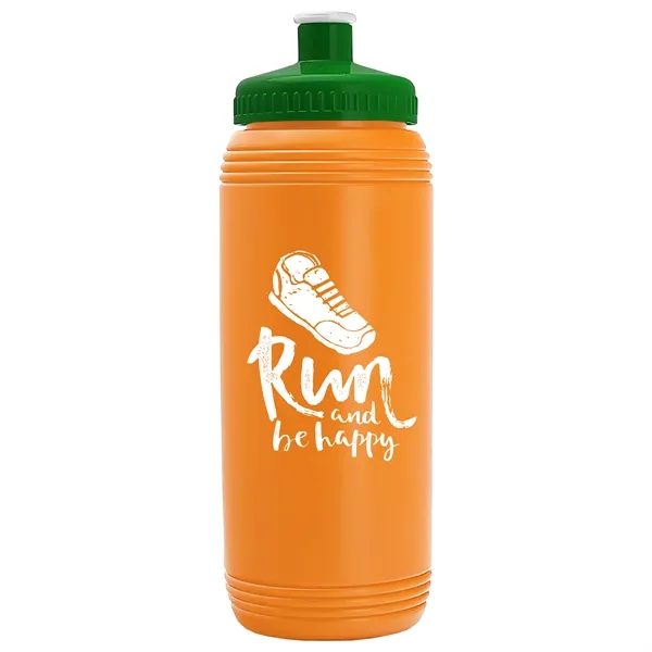 Orange color option for Garyline® Pint Sport Bottle With Push Pull Lid   16 Oz.