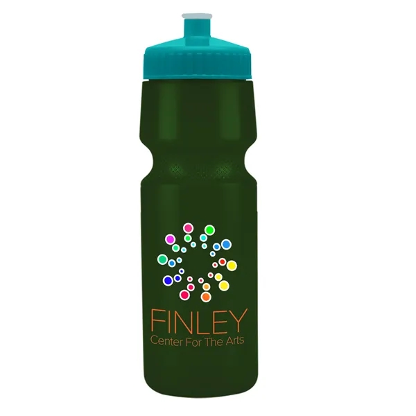 Dark Green color option for Garyline® Cyclist Bike Bottle With Push Pull Lid   24 Oz.