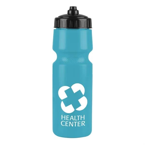 Cyan color option for Garyline® Mighty Shot Bike Bottle With Valve Lid   24. Oz.