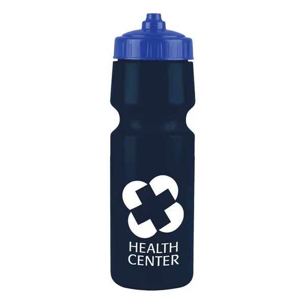Navy Blue color option for Garyline® Mighty Shot Bike Bottle With Valve Lid   24. Oz.
