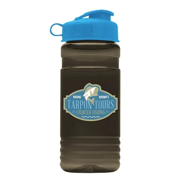 Smoke color option for Garyline® Groove Tritan® Bottle With Flip Lid   20 Oz.