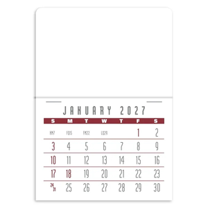 Photo of Triumph® Calendars Press N Stick Full Color Header Contem...