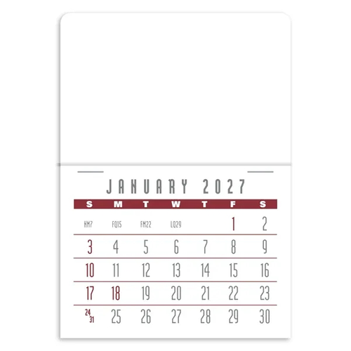 Main photo of Triumph® Calendars Press N Stick Full Color Header Contem...