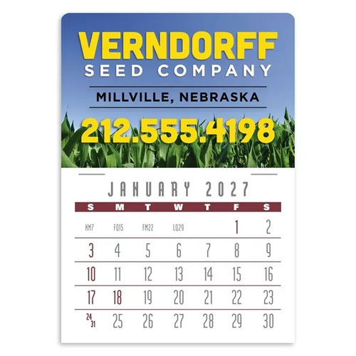 Photo of Triumph® Calendars Press N Stick Full Color Header Contem...