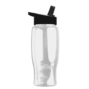 Photo of Garyline® Poly+ Bottle With Flip Straw Lid   27 Oz.