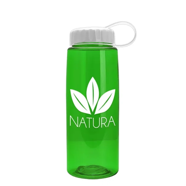 Translucent Green color option for Garyline® Flair Tritan® Bottle With Tethered Lid   26 Oz.