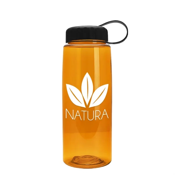 Translucent Orange color option for Garyline® Flair Tritan® Bottle With Tethered Lid   26 Oz.
