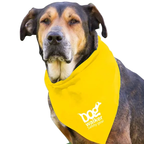 Yellow color option for Garyline® Large Triangle Doggie Bandana