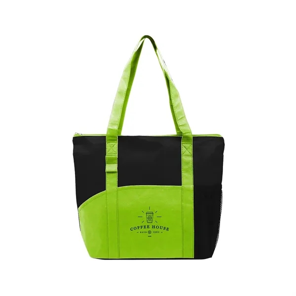 Black/Lime color option for Good Value™ Poly Pro Pocket Tote
