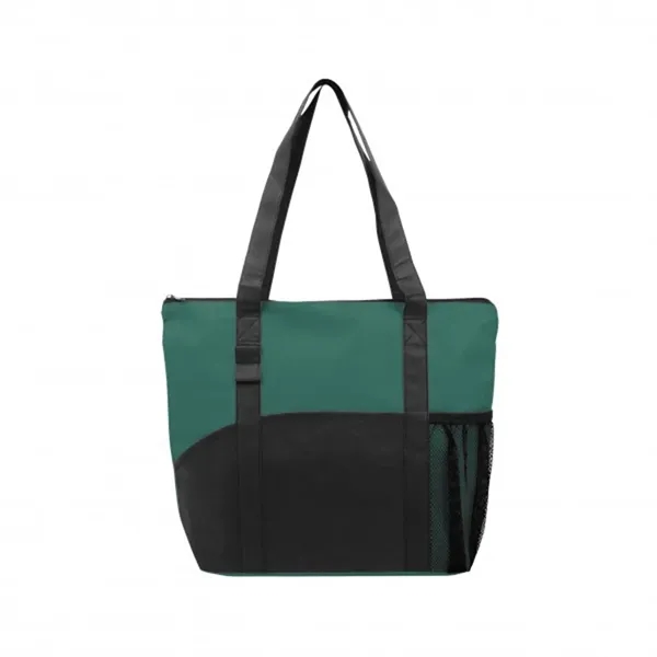 Forest Green/Black color option for Good Value™ Poly Pro Pocket Tote
