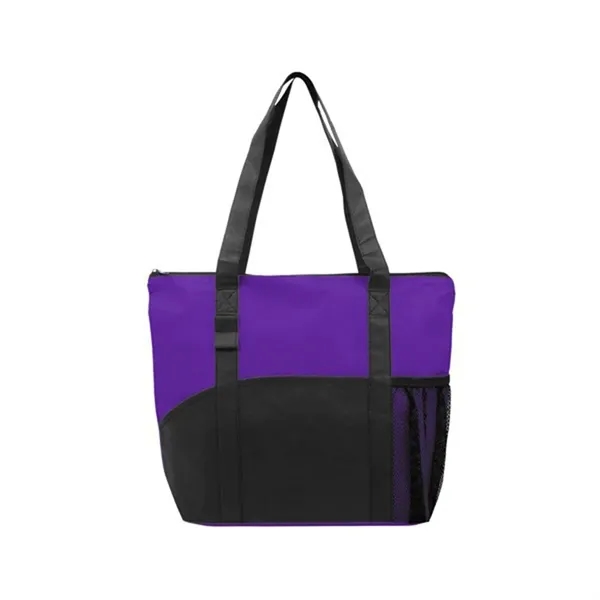 Purple/Black color option for Good Value™ Poly Pro Pocket Tote
