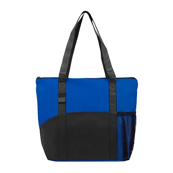 Royal/Black color option for Good Value™ Poly Pro Pocket Tote