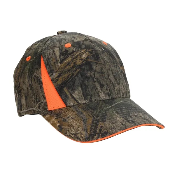 Mossy Oak Dna/Blaze color option for Camo Cap With Blaze Inserts