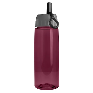 Photo of Garyline® Flair Tritan® Bottle With Ring Straw Lid   26 Oz.
