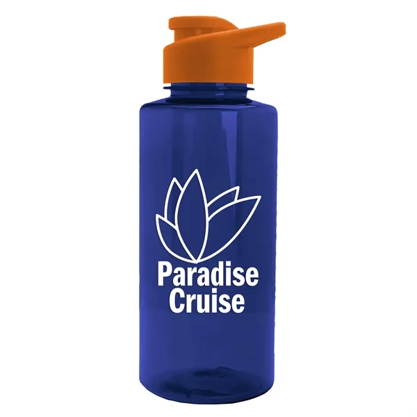 Navy Blue color option for Garyline® Mountaineer Tritan® Bottle With Drink Thru Lid ...