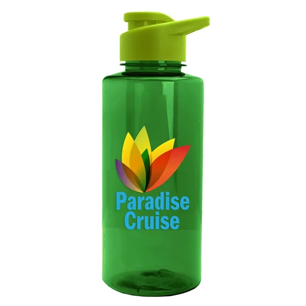 Translucent Green color option for Garyline® Mountaineer Tritan® Bottle With Drink Thru Lid ...