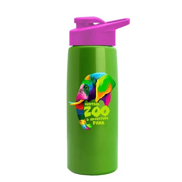 Metallic Lime Green color option for Garyline® Flair Tritan® Metallike Bottle With Drink Thru ...