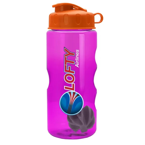 Translucent Fuchsia color option for Garyline® Mini Mountain Tritan® Shaker Bottle With Flip L...