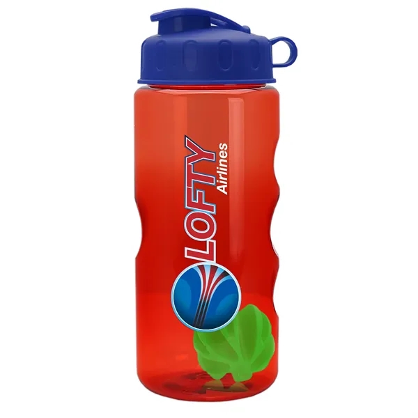 Translucent Red color option for Garyline® Mini Mountain Tritan® Shaker Bottle With Flip L...