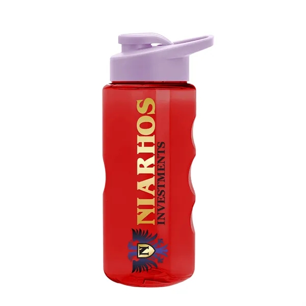 Translucent Red color option for Garyline® Mini Mountain Tritan® Bottle With Drink Thru Li...