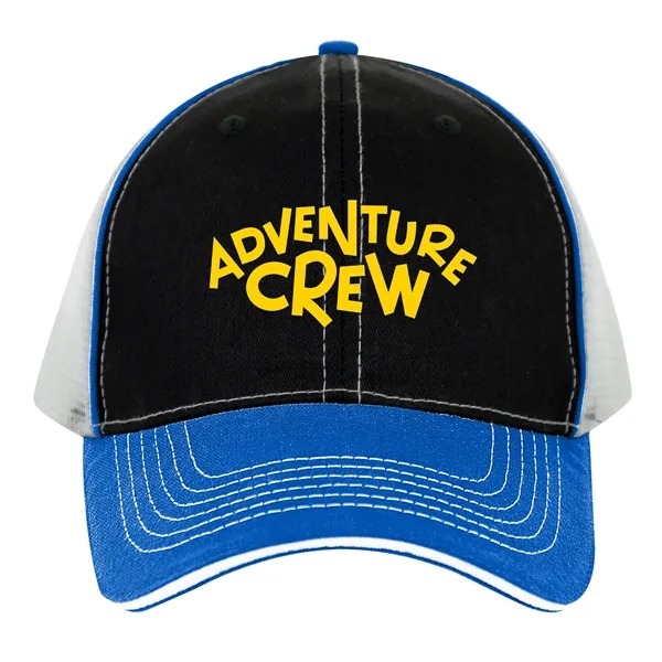 Royal/White color option for Good Value™ Trek Cap